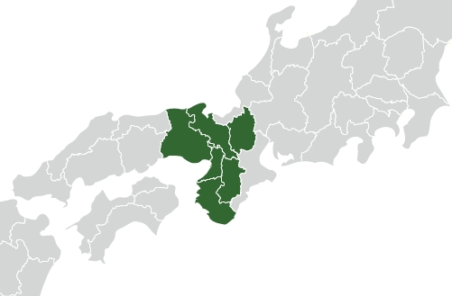 施工・出張見積り対応エリア 地図